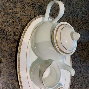 Bone china tea set